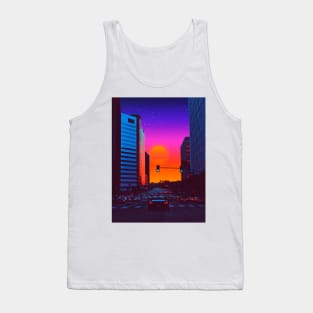 Neon highway Tank Top